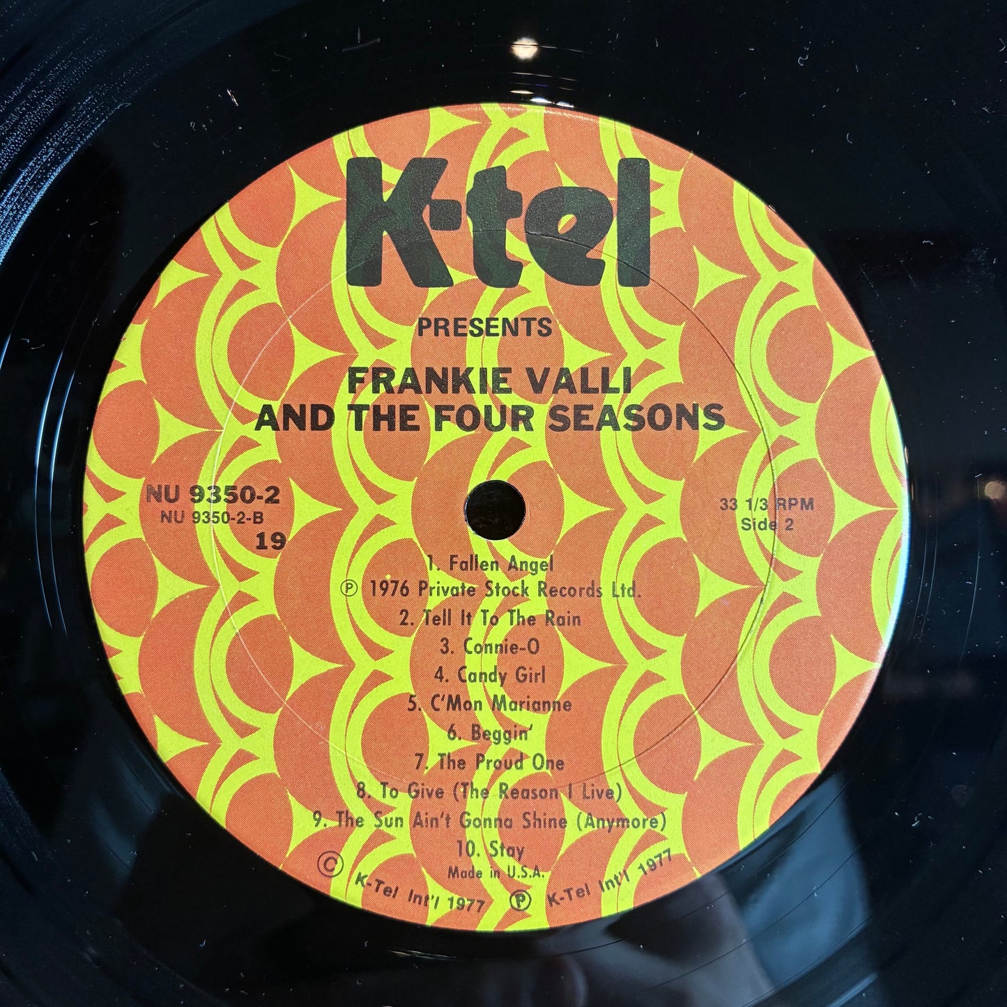 THE FOUR SEASONS - The Greatest Hits Of Frankie Valli & The Four Seasons (2xVINYL) | Excellent (EX) Excellent (EX)
