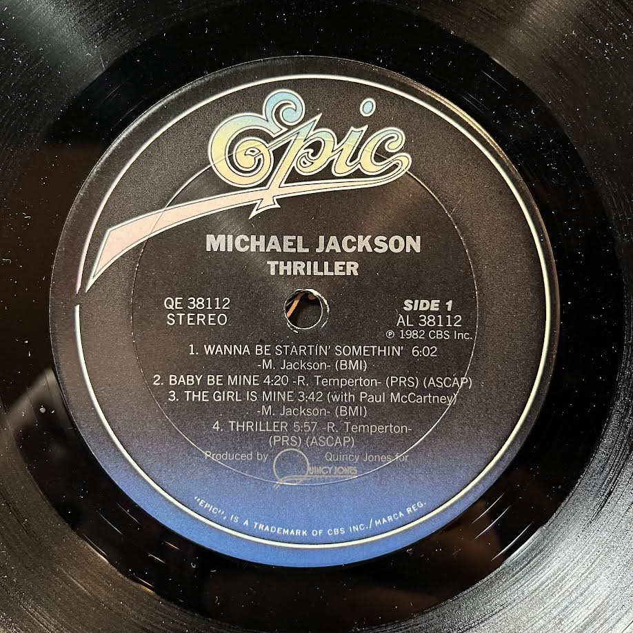 Michael Jackson - Thriller (VINYL) | Excellent (EX) Excellent (EX)