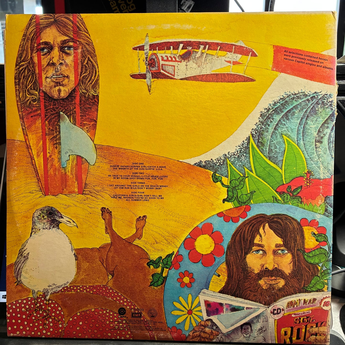 The Beach Boys - Endless Summer (VINYL W POSTER) | Excellent (EX) Very Good Plus (VG+)