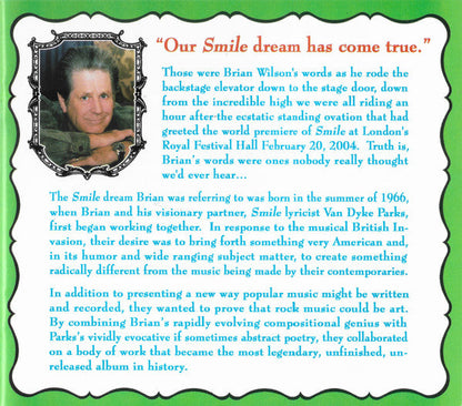 Brian Wilson - Smile (CD) | Excellent (EX) Very Good Plus (VG+)