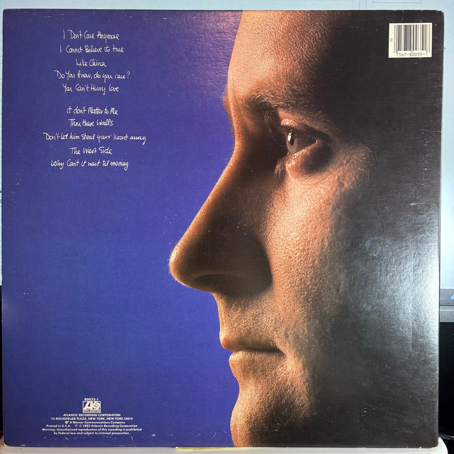 Phil Collins - Hello, I Must Be Going! (VINYL) | Excellent (EX) Very Good Plus (VG+)