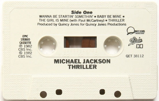 Michael Jackson - Thriller (CASSETTE) | Excellent (EX) Excellent (EX)