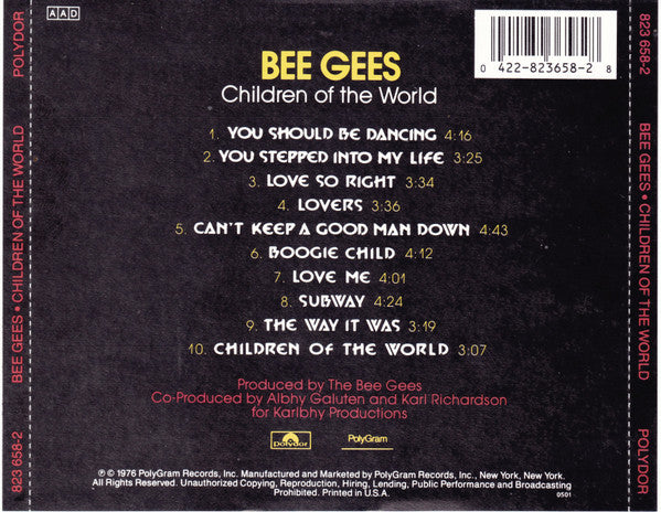 Bee Gees - Children Of The World (CD) | Near Mint (NM or M-)