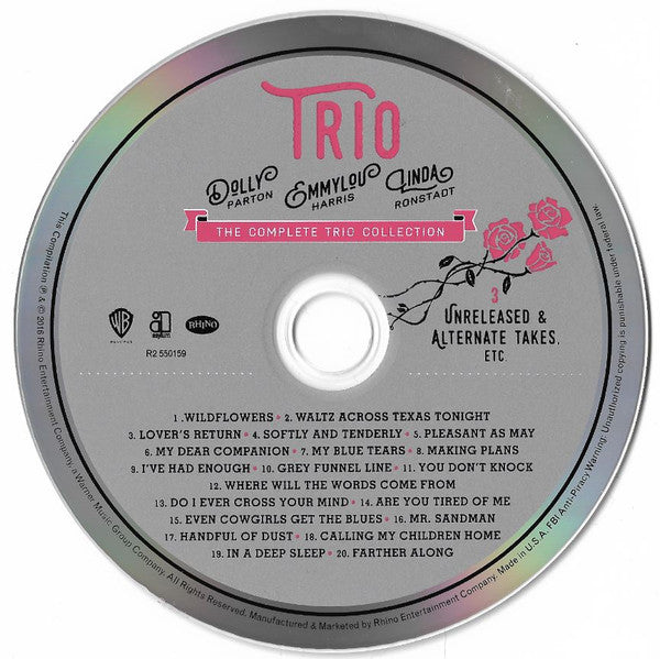 Dolly Parton - The Complete Trio Collection (3xCD) | Near Mint (NM) Near Mint (NM)