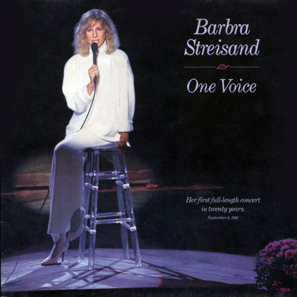Barbra Streisand - One Voice (VINYL) | Near Mint (NM or M-) Excellent+ (EX+)