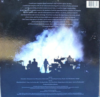 Barbra Streisand - One Voice (VINYL) | Near Mint (NM or M-) Excellent+ (EX+)