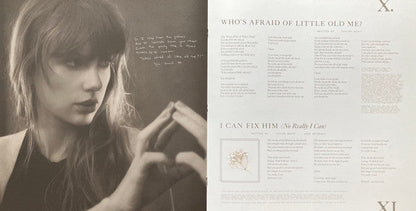 Taylor Swift - The Tortured Poets Department (2X LP) *Phantom Clear* | Near Mint (NM) Near Mint (NM)