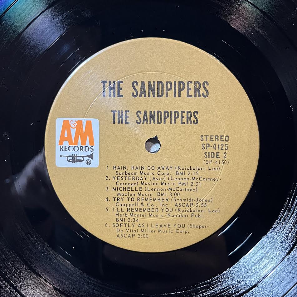 The Sandpipers - The Sandpipers (VINYL) | Near Mint (NM) Near Mint (NM)