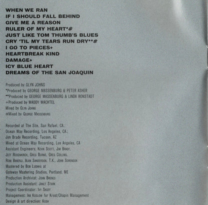 Linda Ronstadt - We Ran (CD) | Near Mint (NM) Near Mint (NM)