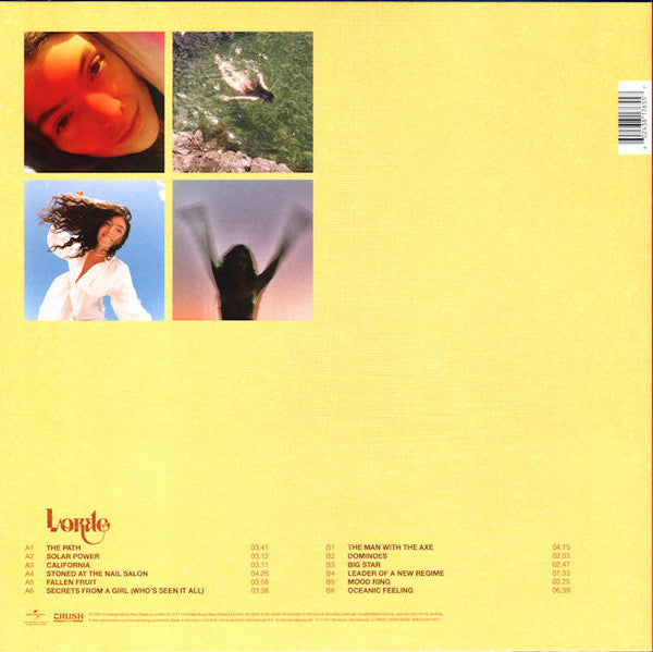 Lorde - Solar Power (VINYL) | Near Mint (NM) Near Mint (NM)