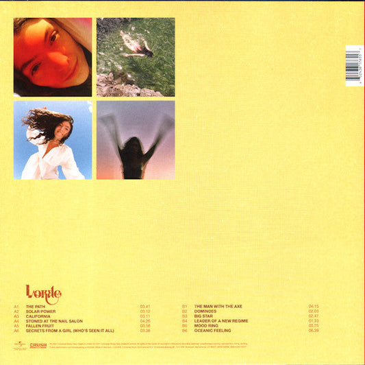 Lorde - Solar Power (VINYL) | Near Mint (NM) Near Mint (NM)