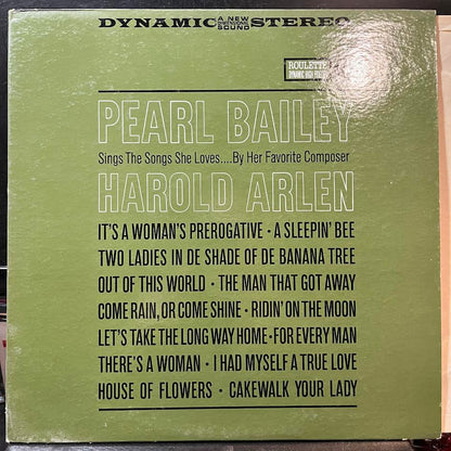 Pearl Bailey - Pearl Bailey Sings The Songs She Loves.... By Her Favorite Composer Harold Arlen (VINYL) | Near Mint (NM) Near Mint (NM)