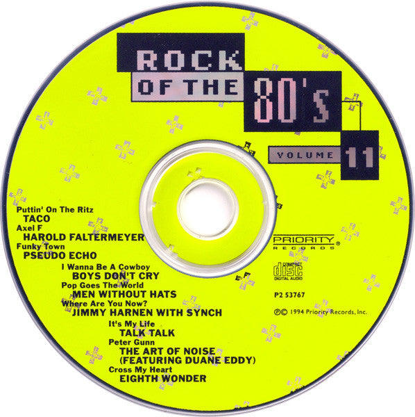 Various - Rock Of The 80's Volume 11 (CD) | Near Mint (NM) Near Mint (NM)