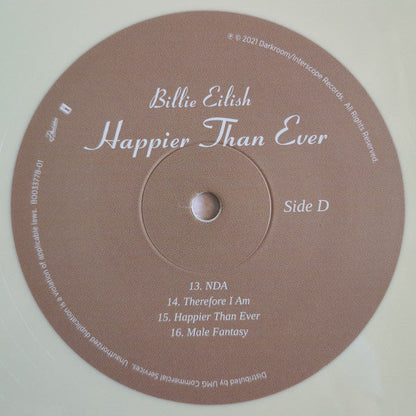 Billie Eilish - Happier Than Ever (2xVINYL) | Near Mint (NM) Near Mint (NM)