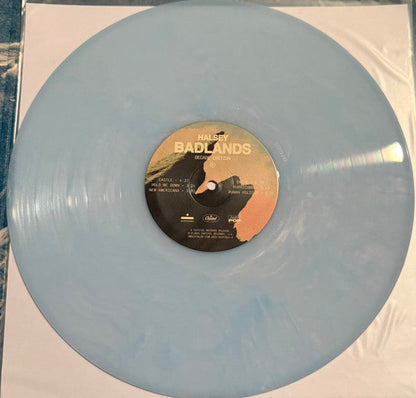 Halsey - Badlands (Decade Edition) (VINYL) *Desert Sunset Blue* | Excellent (EX) Near Mint (NM)