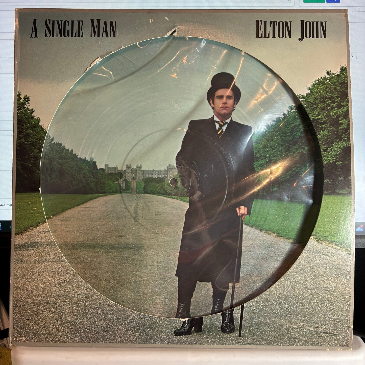 Elton John - A Single Man (PICTURE DISC VINYL) | Near Mint (NM or M-) Very Good Plus (VG+)