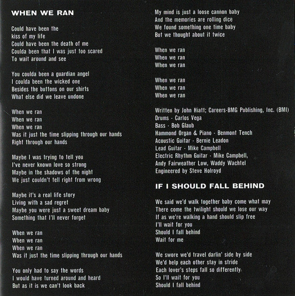Linda Ronstadt - We Ran (CD) | Near Mint (NM) Near Mint (NM)