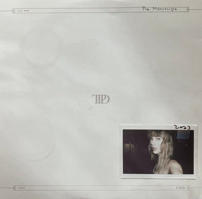 Taylor Swift - The Tortured Poets Department (2X LP) *Phantom Clear* | Near Mint (NM) Near Mint (NM)