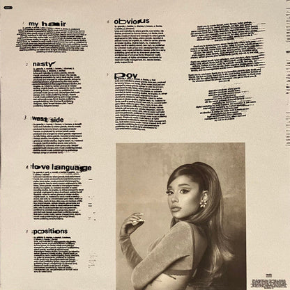 Ariana Grande - Positions (VINYL) | Near Mint (NM) Near Mint (NM)