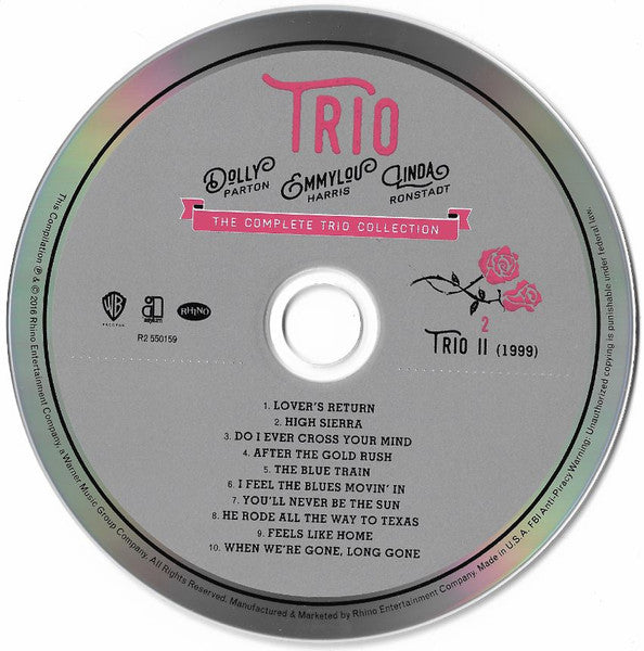 Dolly Parton - The Complete Trio Collection (3xCD) | Near Mint (NM) Near Mint (NM)