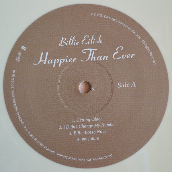 Billie Eilish - Happier Than Ever (2xVINYL) | Near Mint (NM) Near Mint (NM)