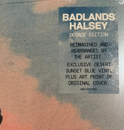 Halsey - Badlands (Decade Edition) (VINYL) *Desert Sunset Blue* | Excellent (EX) Near Mint (NM)