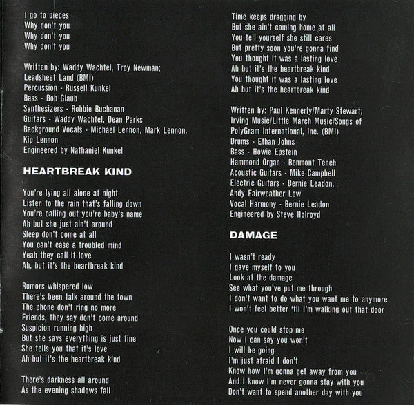 Linda Ronstadt - We Ran (CD) | Near Mint (NM) Near Mint (NM)