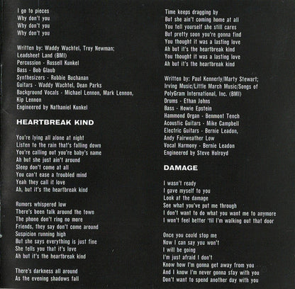 Linda Ronstadt - We Ran (CD) | Near Mint (NM) Near Mint (NM)