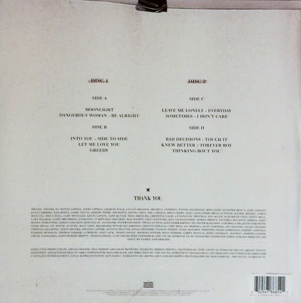 Ariana Grande - Dangerous Woman (2xVINYL) | Near Mint (NM) Near Mint (NM)