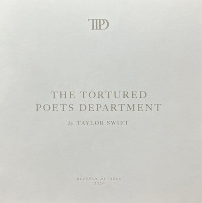 Taylor Swift - The Tortured Poets Department (2X LP) *Phantom Clear* | Near Mint (NM) Near Mint (NM)