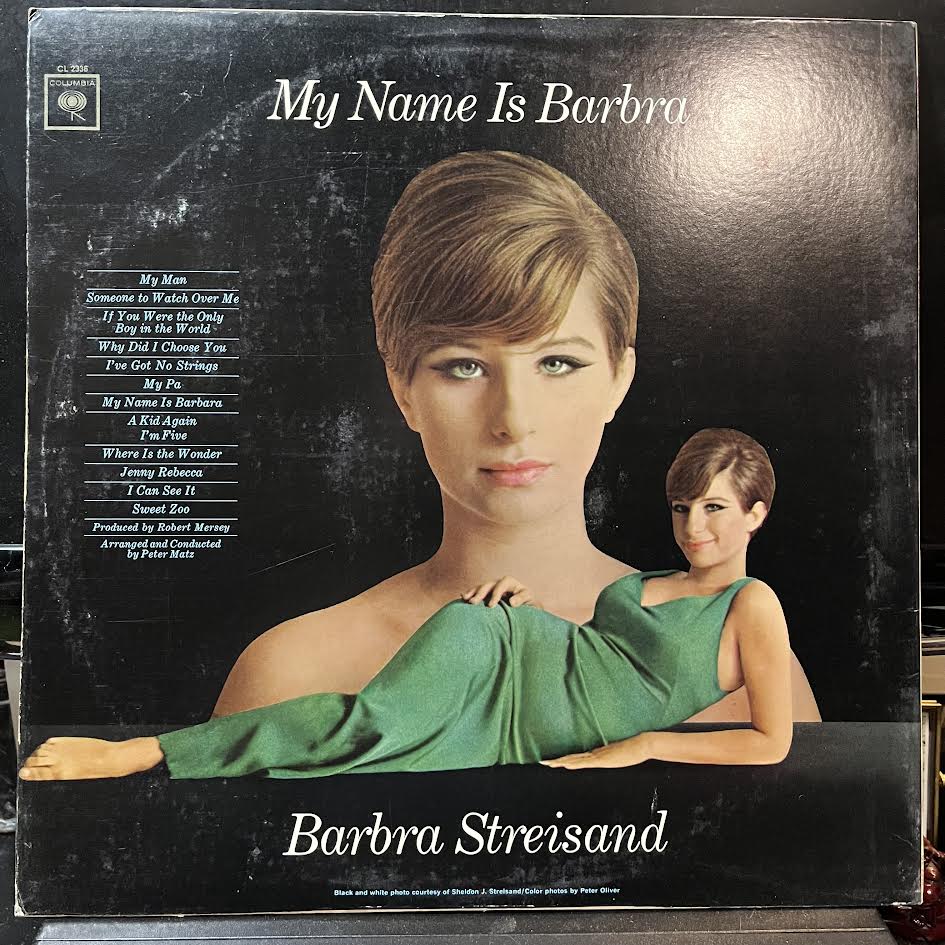 Barbra Streisand - My Name Is Barbra (VINYL) | Near Mint (NM) Near Mint (NM)