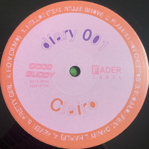 Clairo (2) - Diary 001 (VINYL) | Near Mint (NM) Near Mint (NM)