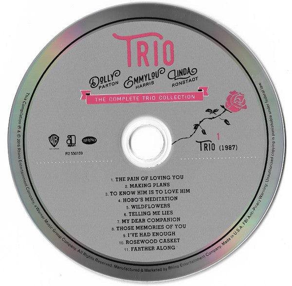 Dolly Parton - The Complete Trio Collection (3xCD) | Near Mint (NM) Near Mint (NM)
