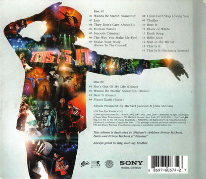 Michael Jackson - This Is It (2xCD BOOK) | Near Mint (NM) Excellent (EX)
