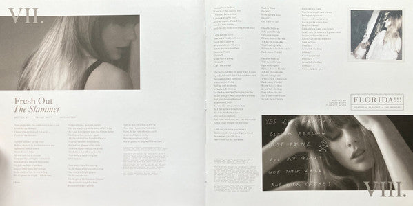 Taylor Swift - The Tortured Poets Department (2X LP) *Phantom Clear* | Near Mint (NM) Near Mint (NM)