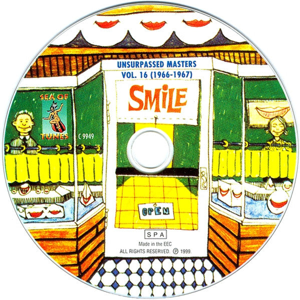 The Beach Boys - Smile (Unsurpassed Masters Vol. 16 (1966-1967) (CD) | Near Mint (NM or M-)