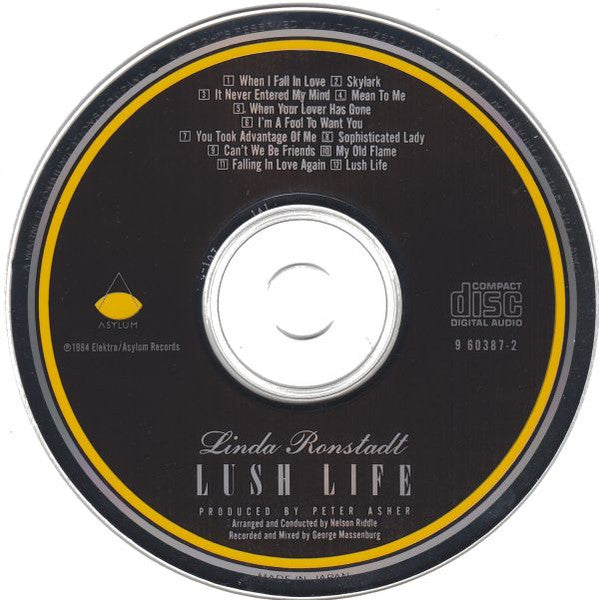 Linda Ronstadt - Lush Life (CD) | Near Mint (NM) Near Mint (NM)