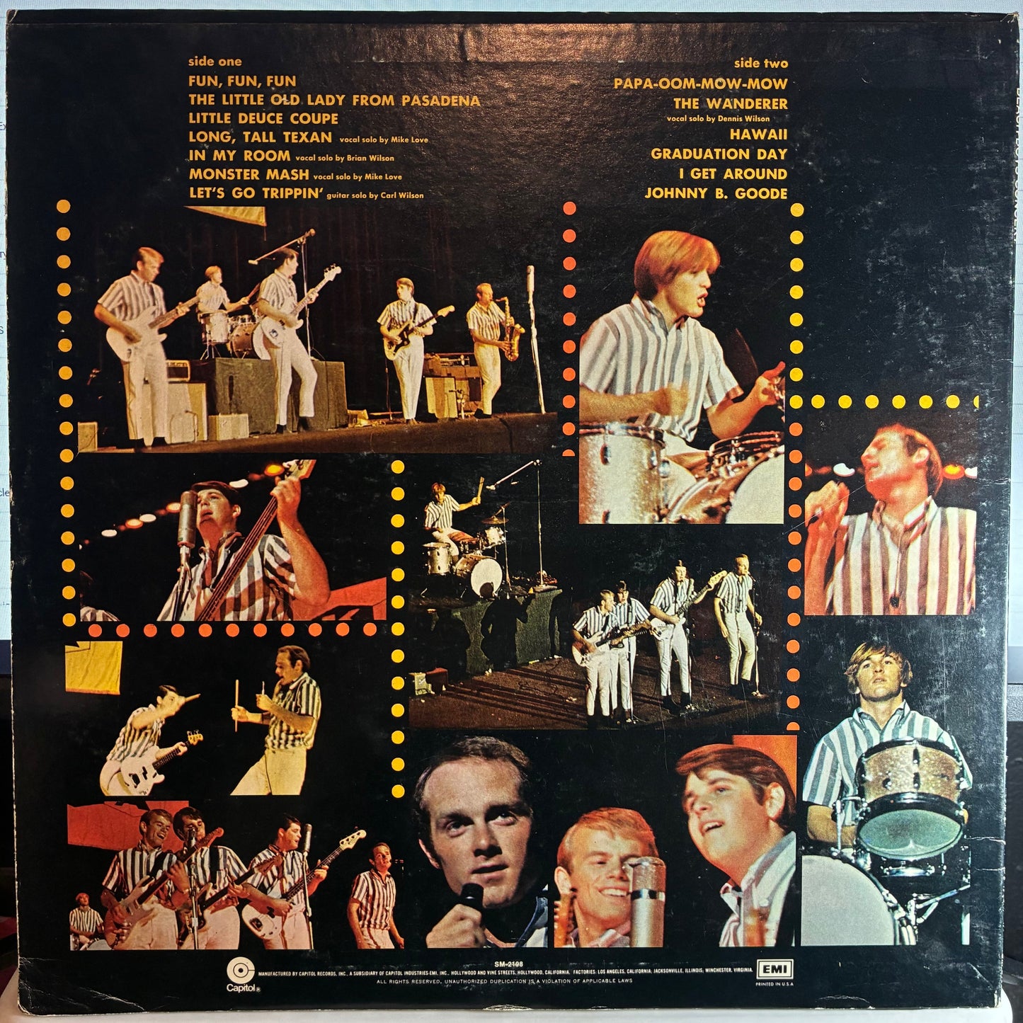 The Beach Boys - Concert (VINYL) | Very Good Plus (VG+) Very Good Plus (VG+)