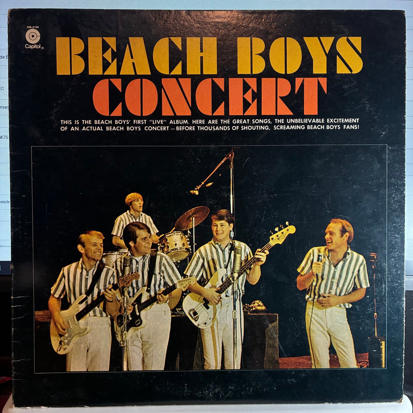 The Beach Boys - Concert (VINYL) | Very Good Plus (VG+) Very Good Plus (VG+)