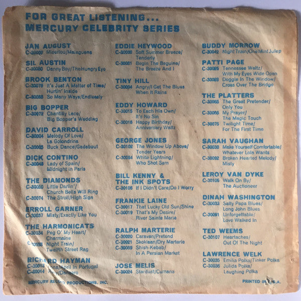 Lesley Gore - It's My Party (7" VINYL) | Very Good Plus (VG+) Near Mint (NM)