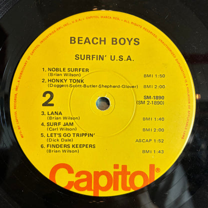 The Beach Boys - Surfin' USA (VINYL) | Very Good (VG) Very Good (VG)