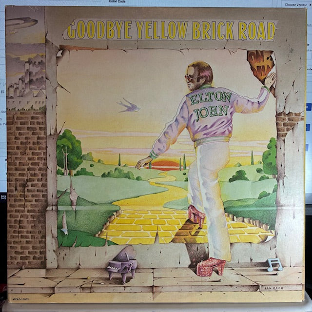 Elton John - Goodbye Yellow Brick Road (2xVINYL) | Very Good (VG) Excellent (EX)