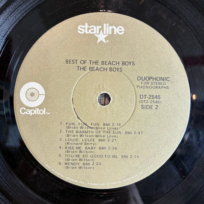 The Beach Boys - Best Of The Beach Boys (VINYL) | Very Good (VG) Excellent (EX)