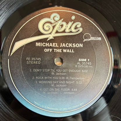 Michael Jackson - Off The Wall (VINYL) | Very Good (VG) Very Good Plus (VG+)