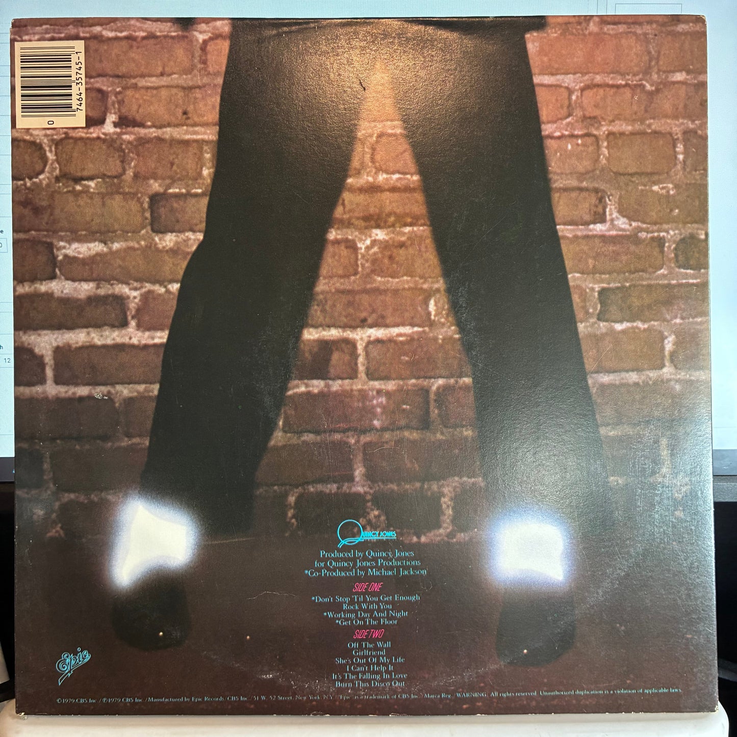 Michael Jackson - Off The Wall (VINYL) | Very Good (VG) Very Good Plus (VG+)