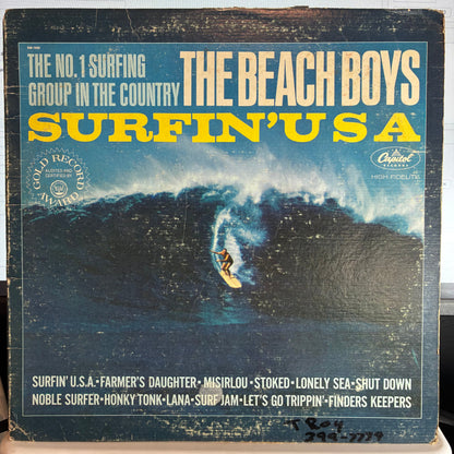 The Beach Boys - Surfin' USA (VINYL) | Very Good (VG) Very Good (VG)