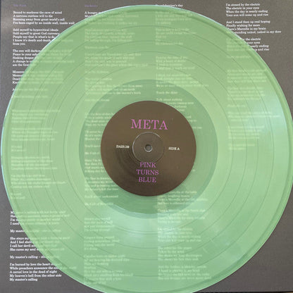Pink Turns Blue - Meta (Coke Bottle Clear Vinyl) | Mint (M) Mint (M)