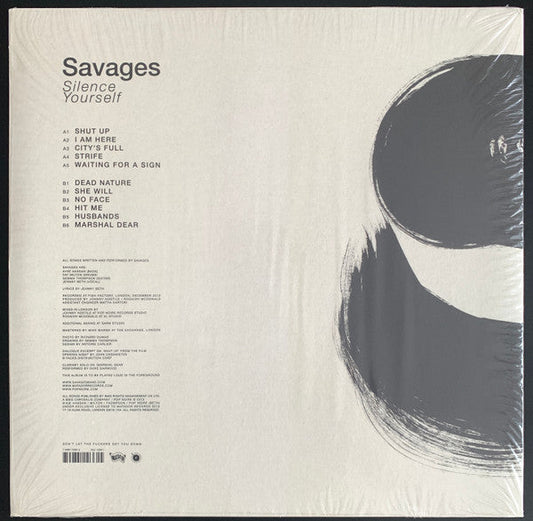 Savages - Silence Yourself (VINYL) |