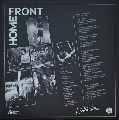 Home Front (2) - Watch It Die (GREEN VINYL) |
