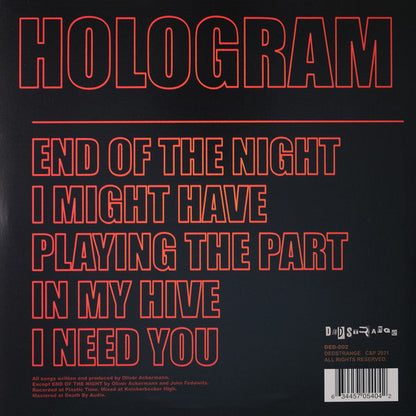 Hologram (NEON ORANGE VINYL) | Mint (M) Mint (M)
